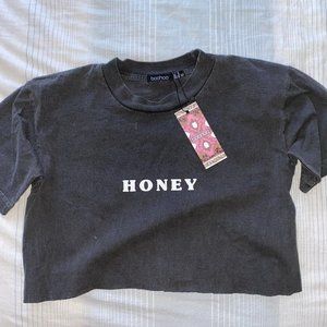 Cropped HONEY shirt